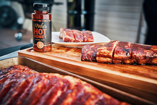 Extra Hot Honey Glazed Ribs