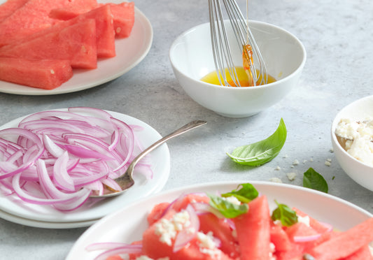 watermelon feta salad