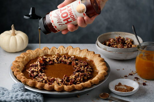 The Mike's Hot Honey Pumpkin Pie