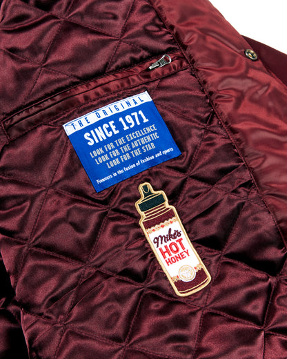 Starter Jacket Burgundy