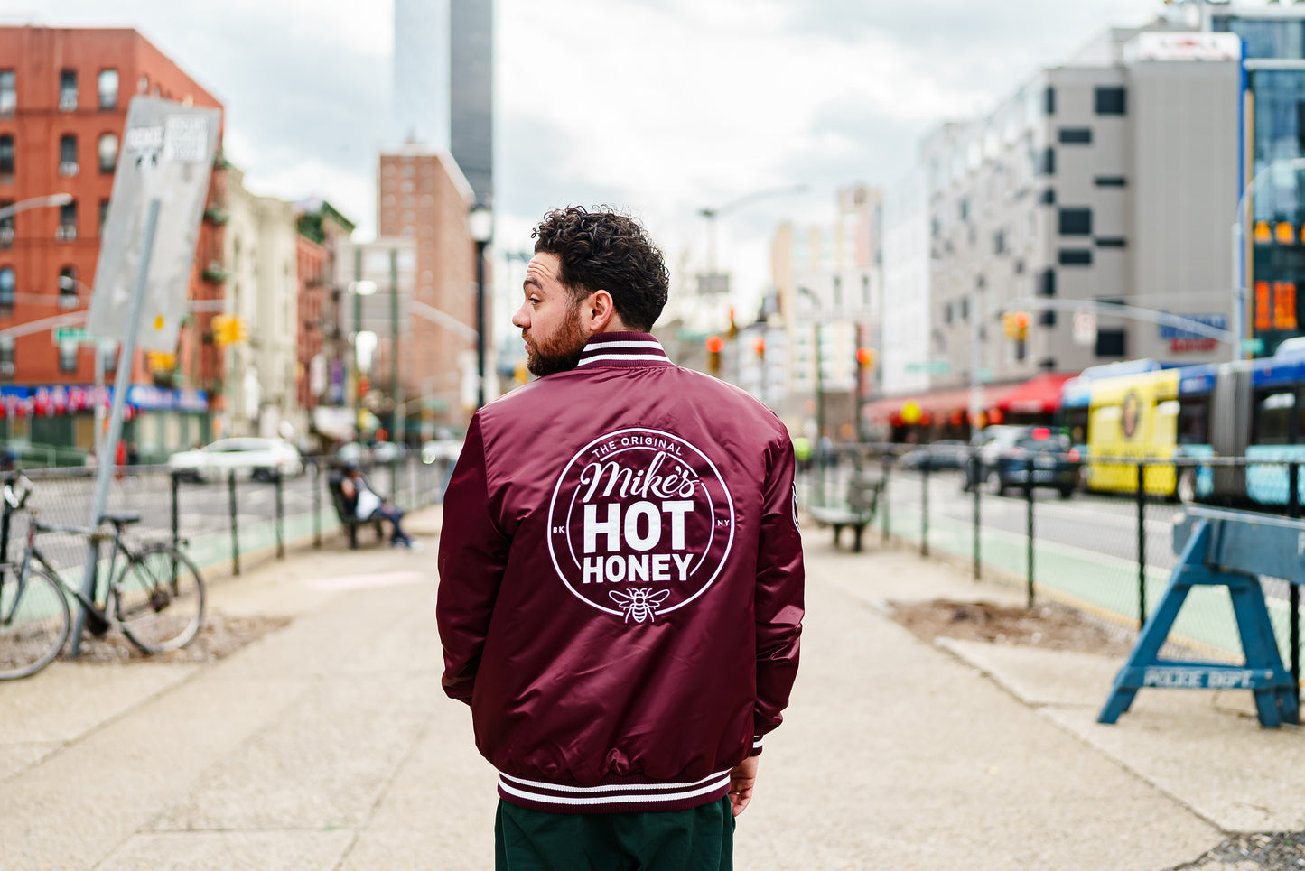 Starter Jacket Burgundy