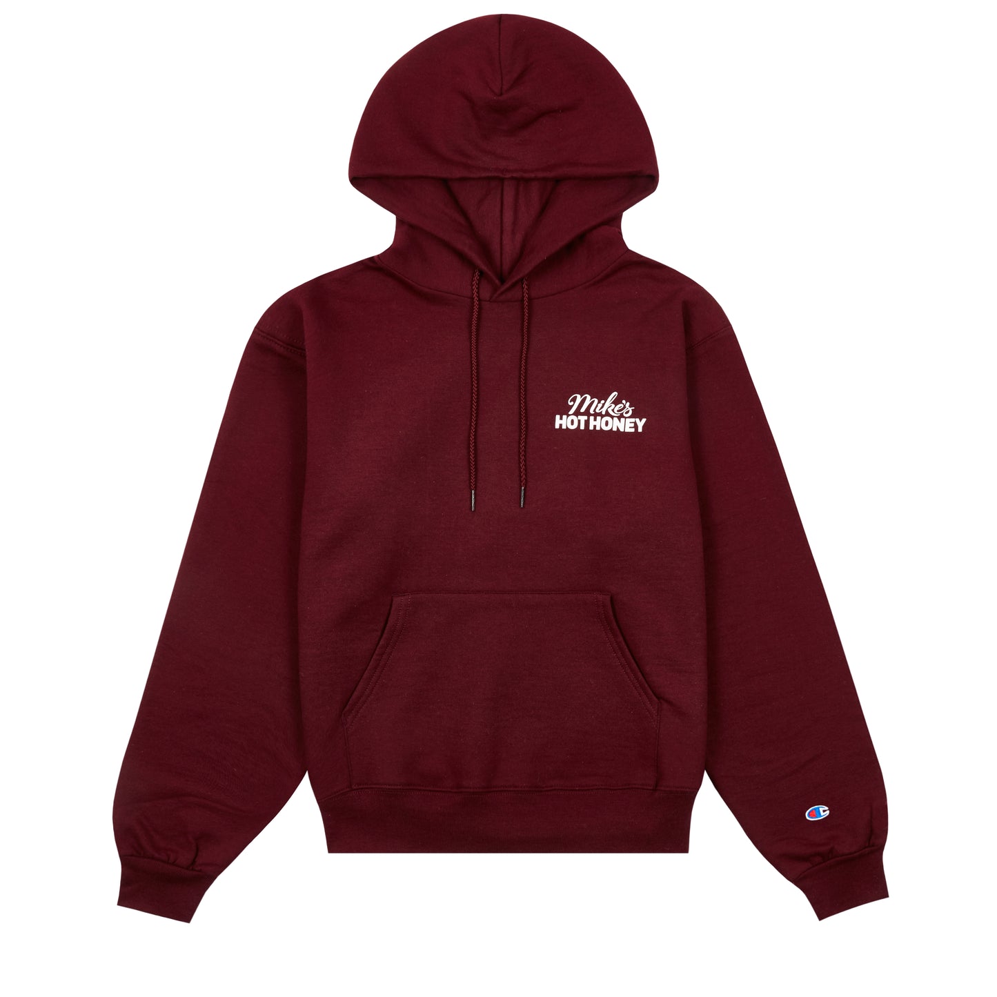 Unisex red Mikes Hot Honey Champion pullover sweater