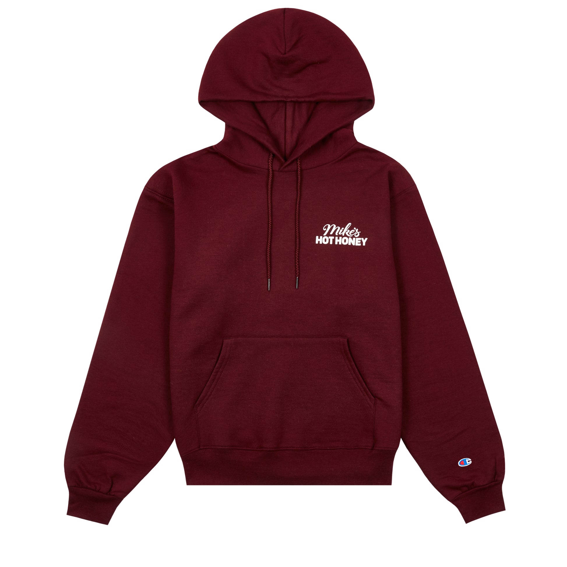 Unisex red Mikes Hot Honey Champion pullover sweater