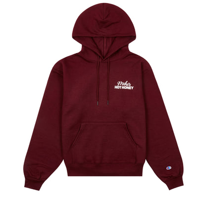 Unisex red Mikes Hot Honey Champion pullover sweater