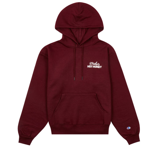 Unisex red Mikes Hot Honey Champion pullover sweater